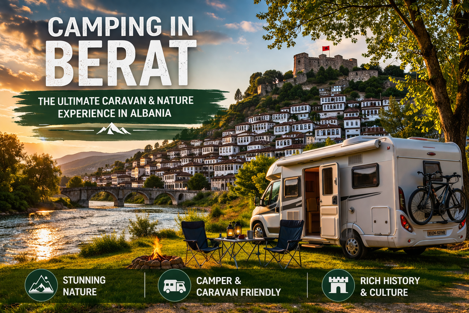 camping in berat